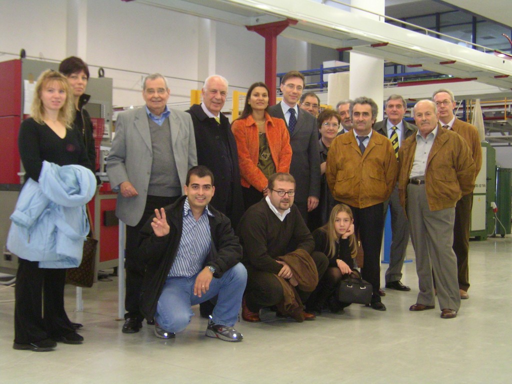 Foto di gruppo a Vigevano